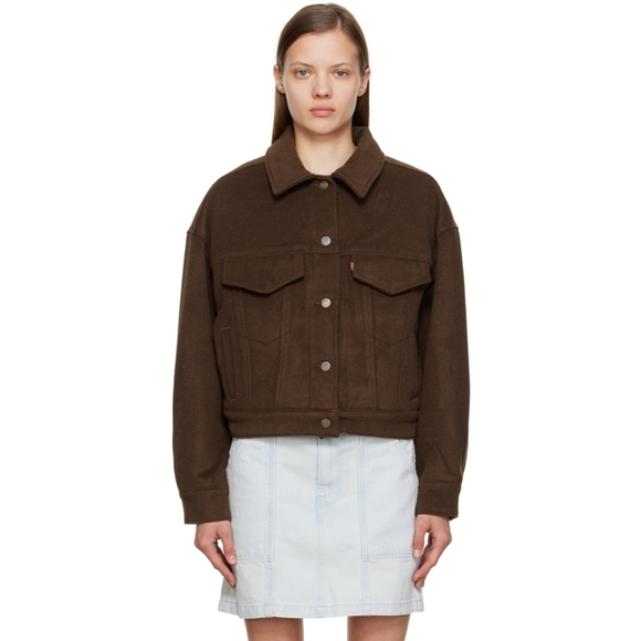 Levi's Warm Wool Baby Bubble Trucker Jacket - Picture 3 of 12